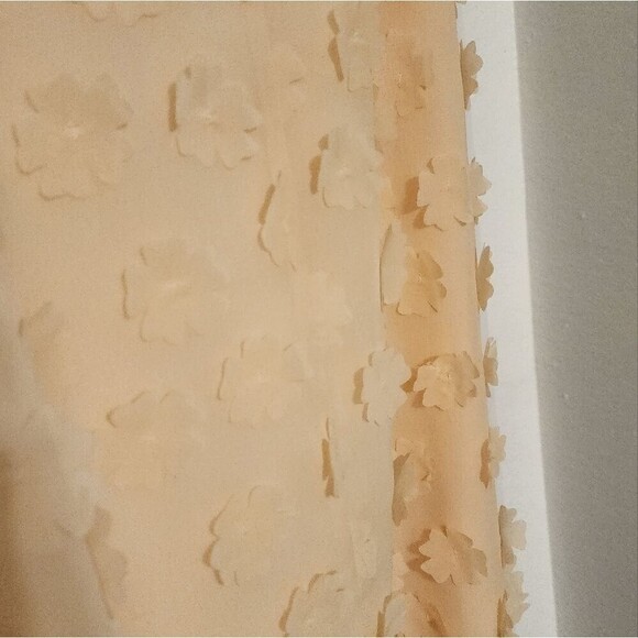 BCBGeneration Peach Summer Floral Mod Sleeveless Dress Small Like New - Picture 7 of 8